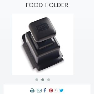 NEW - Pampered Chef Food Holder